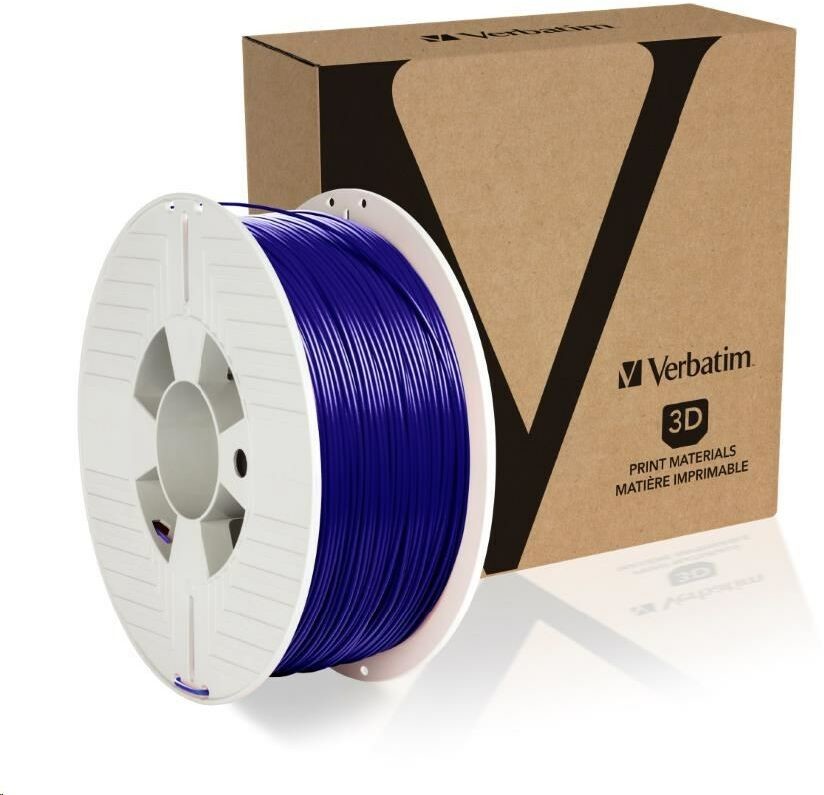 Фото - Пластик для 3D друку Verbatim 3D Printer Filament ABS 1.75mm, 404m, 1kg blue    2019(OLD 55012)