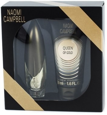Naomi Campbell Queen of Gold - Zestaw (edt 15 ml + sh/gel 50 ml) Queen of Gold - Zestaw (edt 15 ml + sh/gel 50 ml)