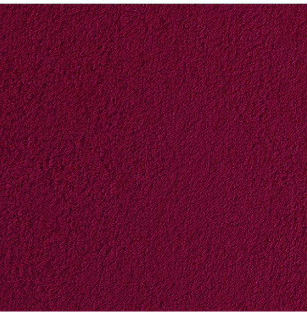 Markizeta Prześcieradło frotte z gumką (kolor bordowy) PRZESC/FRG/019/140200/1