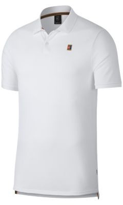 Nike Męska koszulka polo do tenisa NikeCourt - Biel 934656-100
