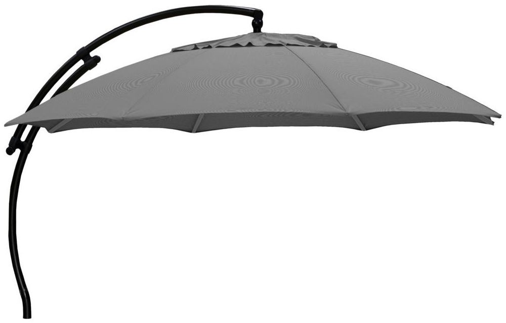 Parasol ogrodowy 375 cm antracytowy EASY SUN