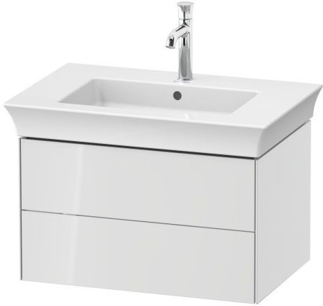 Duravit White Tulip Szafka podumywalkowa 68,4x45,8x41 cm biała wysoki połysk WT434108585