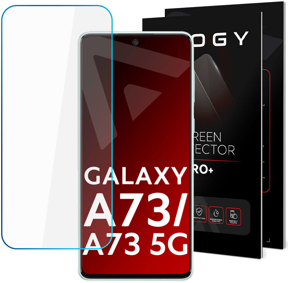 Alogy Szkło hartowane 9H ochrona na ekran do Samsung Galaxy A73 A73 5G 13661X10