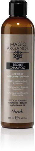 Macadamia MAXIMA NOOK Nook Magic ArganOil Secret Shampoo szampon nawilżający do włosów keratyna 250ml