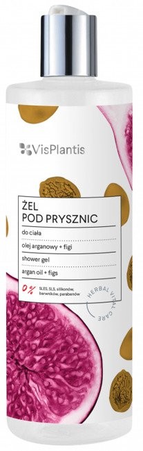 Vis Plantis Żel pod prysznic olej arganowy + figa 400ml 43768-uniw