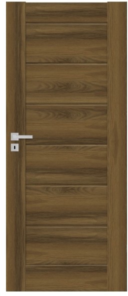 Drzwi pełne Toreno 90 prawe orzech premium SWNF000051