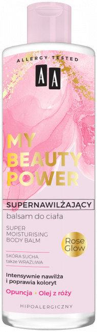 Oceanic MY BEAUTY POWER Supernawilżający balsam do ciała Opuncja i Róża 400ml 63032-uniw