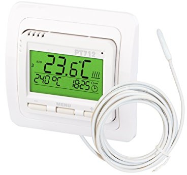 Elektrobock Elektryczny Bock Digitaler termostat do pomieszczeń do ogrzewania podłogowego, pt712 EI