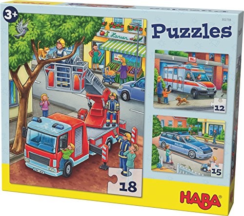 Haba 302759 - puzzle policja