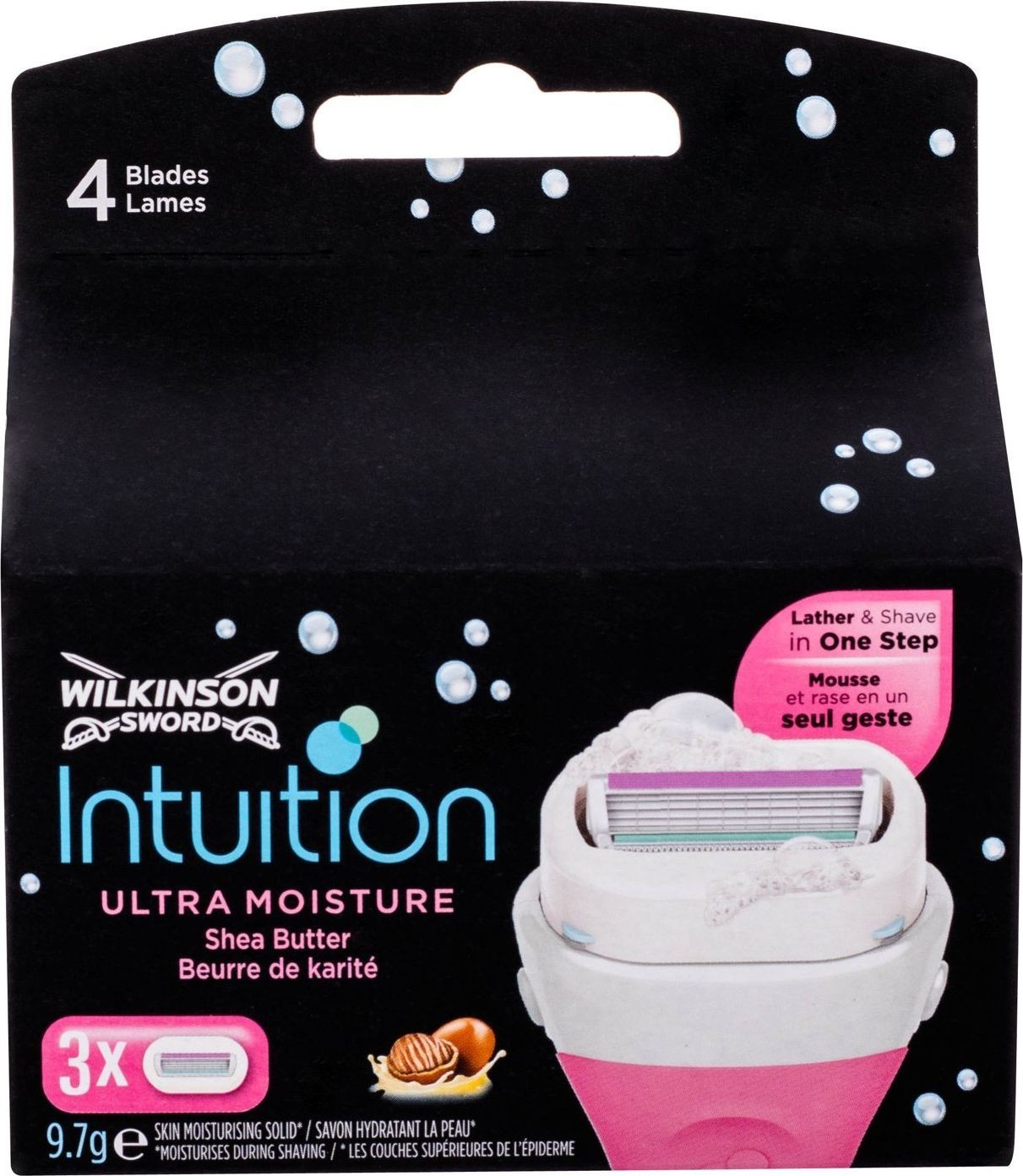 Wilkinson Wkład do golarki Sword Intuition Ultra Moisture 3 szt 87345