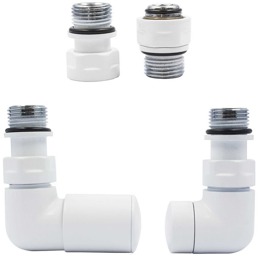 Varioterm Zawór regulacyjny Vision ze złączką PEX/CU /GZ1/2 /GW1/2 - biały instalacja 1/2 - złączka GZ1/2 lewy VIR06L(GZ1/2)