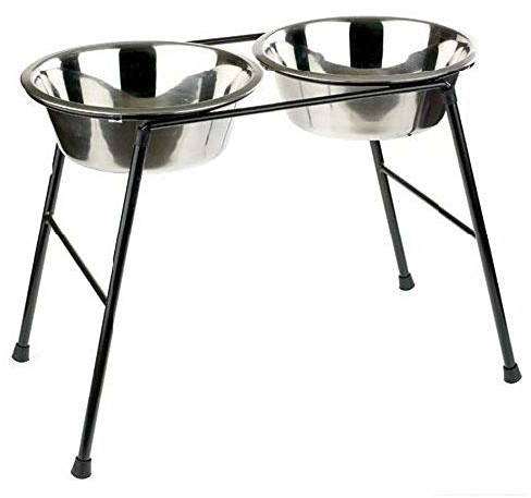 Caldex Podstawka pod caldex zduplikowanych drapieżniki miskę z FRES snaepfen  220 MM/900 ML, 2500 ml, metal