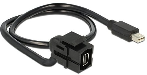 Delock Kabel MODUŁ KEYSTONE GNIAZDO MINI DISPLAYPORT F -MINI DISPLAYPORT M NA KA (H1A3N0000004)