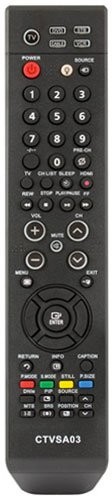 Common TV ctvsa03 uniwersalny pilot zdalnego sterowania (do telewizorów Samsung) Czarny CTVSA03