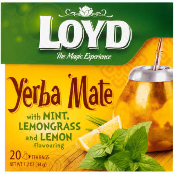 Loyd Tea Herbata z miętą i trawą cytrynową 20 torebek