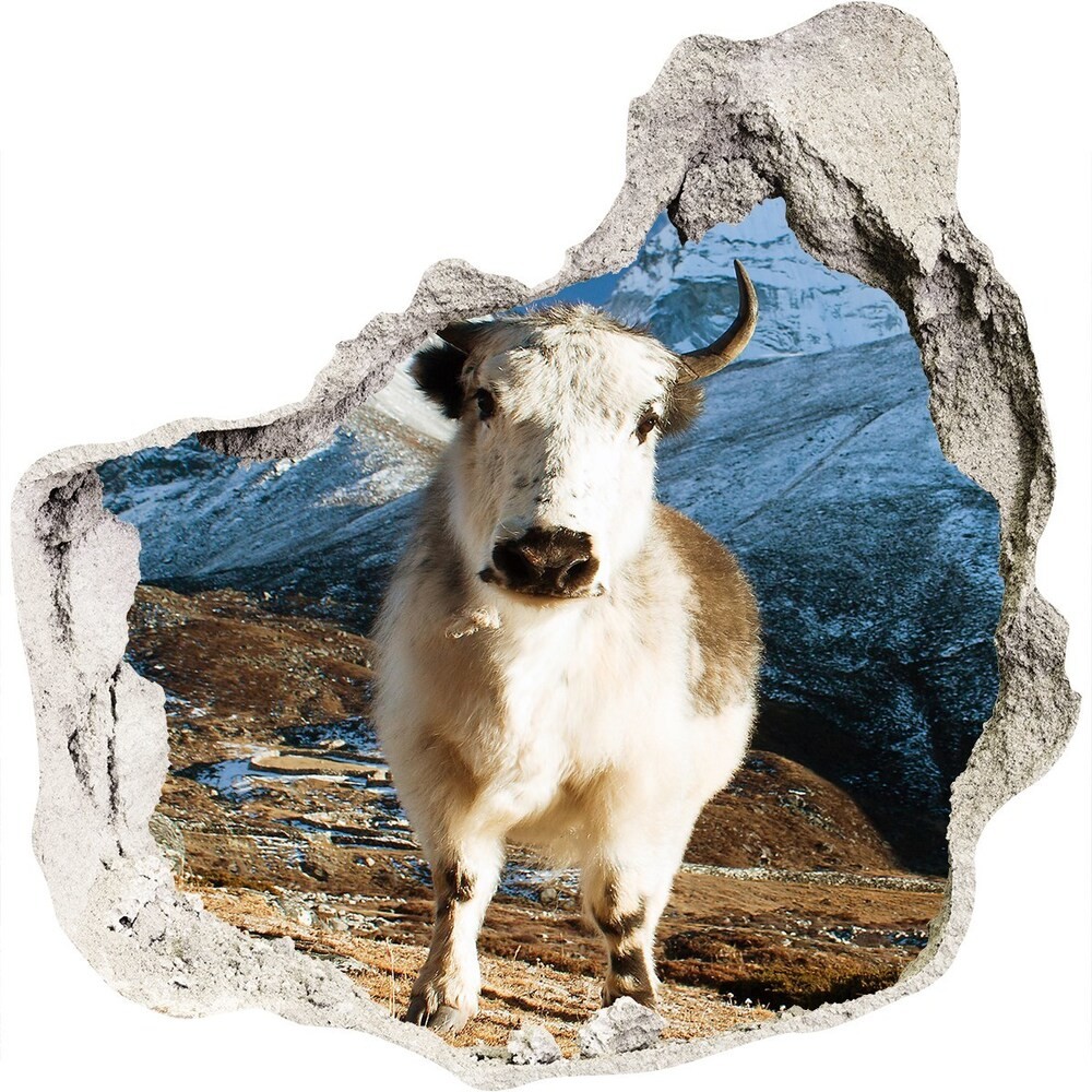 Wallmuralia.pl Dziura 3d fototapeta naklejka Jak góry