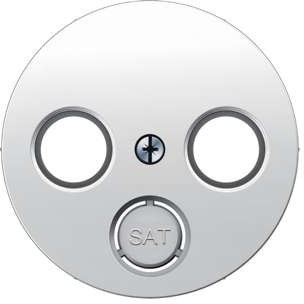 Berker R1/R3 biały płytka do gniazda RTV-SAT B_12032089