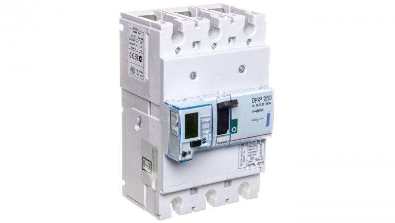 Legrand Wyłącznik mocy 250A 3P 50kA DPX3 250 EL 420369 420369