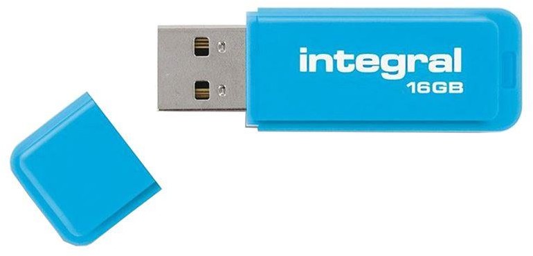 Integral Neon 16GB niebieski (INFD16GBNEONB3.0)