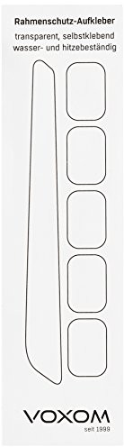Voxom Zestaw voxom ochrona ramy naklejki rast3 253 X 6,4 mm ochrona ramy, przezroczysty, 253 X 6.4 MM 717000140