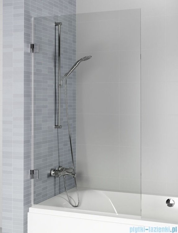 Riho Scandic NXT X108 parawan nawannowy lewy czarny 75x150cm GX00572B1