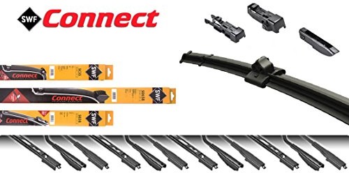SWF Connect SC35 wycieraczki pióro wycieraczki do kierownicy po lewej stronie Płaskownik-wycieraczki 35 cm pasuje do różnych pojazdów (zob. szczegółów) 262200
