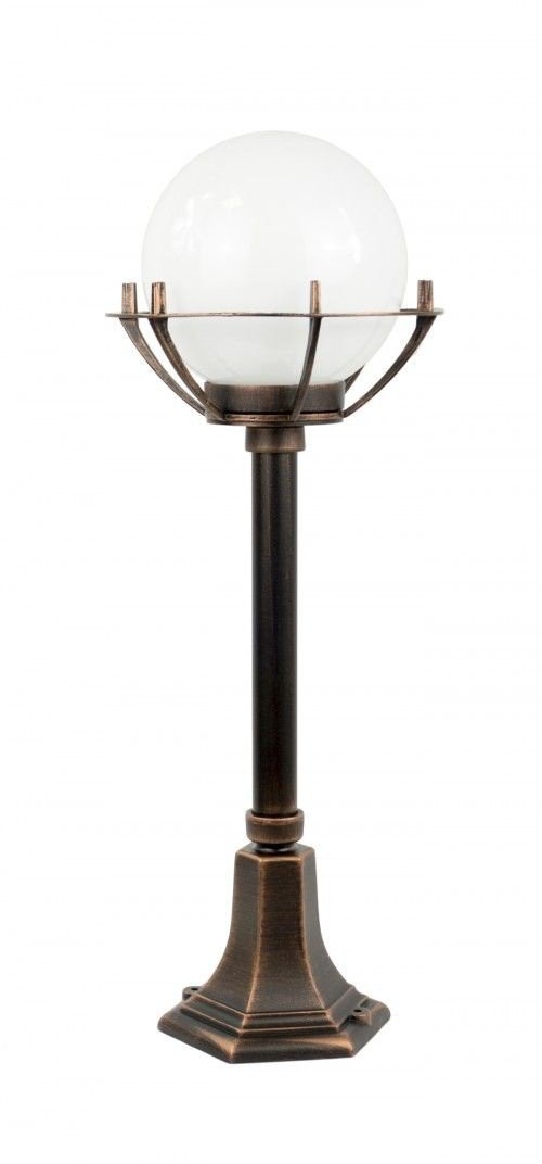 Su-Ma Lampa zewnętrzna stojąca patyna miedź Kule z koszykiem 200 K 5002/3/KPO OP M 5908310068015
