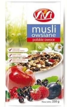 Vivi Musli owsiane - Polskie owoce