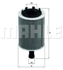 Knecht Filtr Oleju OX 188D