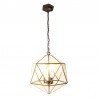 Clayre & Eef Lampa Wisząca Szklana E Clayre & Eef 5LL-9345
