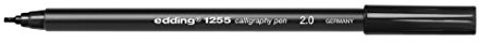 Edding kaligrafii na przybory do pisania edding edding 1255 Calligraphy Pen, 2,0 MM, w kolorze czarnym EDD 1255 2