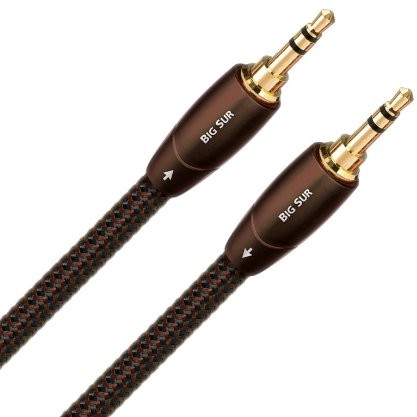 AudioQuest Big Sur High-End Audio kabel jack 3,5 MM na wtyk typu jack (stereo) 1 m (AEAP7SBK10)
