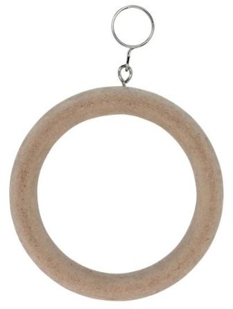 Kerbl na biegunach ring wykonana z drewna, 10 cm