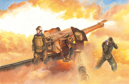 Trumpeter Artyleria polowa D-74 122mm 02334
