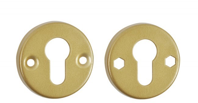 Szyld okrągły lak. złoty na wkład