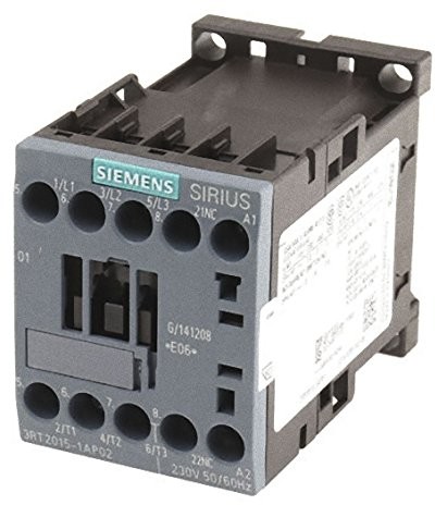 Siemens Indus.Sector stycznik 3rt2015 1 AP02 230 AC 3 KW/400 V, 1Ö stycznik rozmiar konstrukcyjny S00 moc do przełączania prądu przemiennego 4011209786585 3RT2015-1AP02