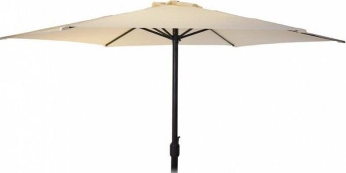 DLGTP Parasol ogrodowy w kolorze kremowym z korbkę 3m K-FD4300600