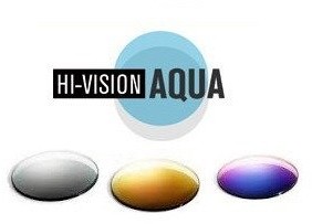 Hoya Hilux 1.50 Hi-Vision Aqua barwienie pełne 85% - szaro-zielone UV400