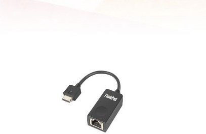 Lenovo 4X90Q84427 karta Ethernet i adapter sieciowy karty i adapter sieciowy (przewodowy, USB C, Ethernet, czarny)