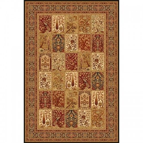 Agnella Brintons Dywan polski Isfahan TIMOR czarny wełna 4121