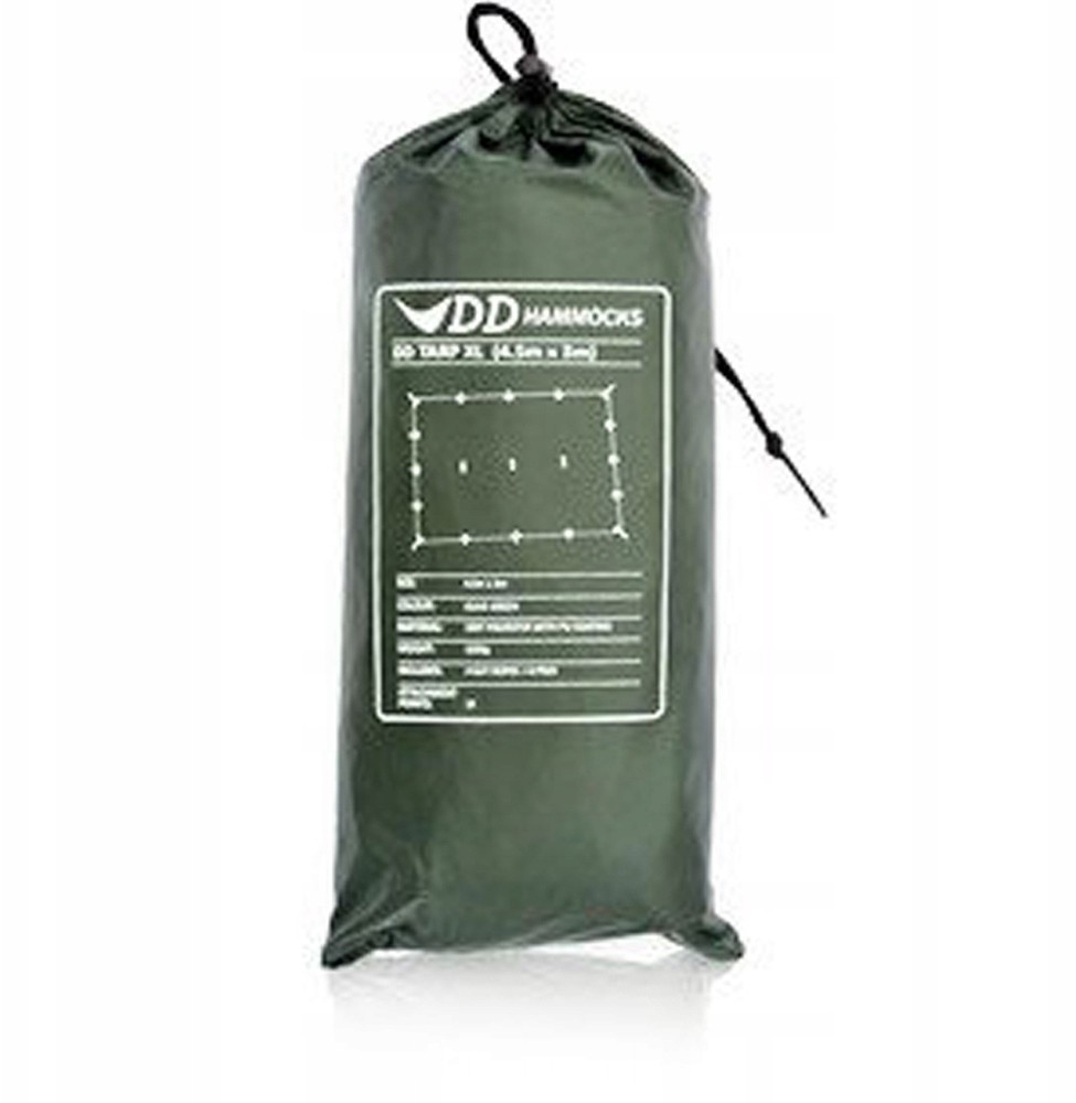 Płachta biwakowa DD Hammocks Tarp 3x3 Olive