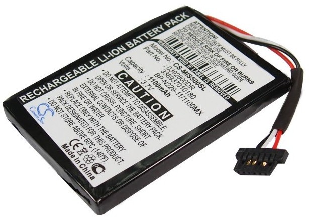 Cameron Sino Mitac Mio Moov S500 BP-N229-11/1100MX 1100mAh 4.07Wh Li-Ion 3.7V