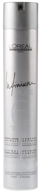Loreal L''oreal professionnel Infinium Pure Strong lakier do włosów o mocnym stopniu utrwalenia 500ml 11165