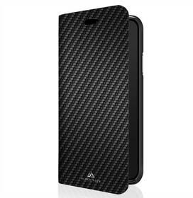 Rock Pokrowiec na telefon Black Flex Carbon Booklet pro Apple iPhone X/Xs BR1062ECB02) Czarne