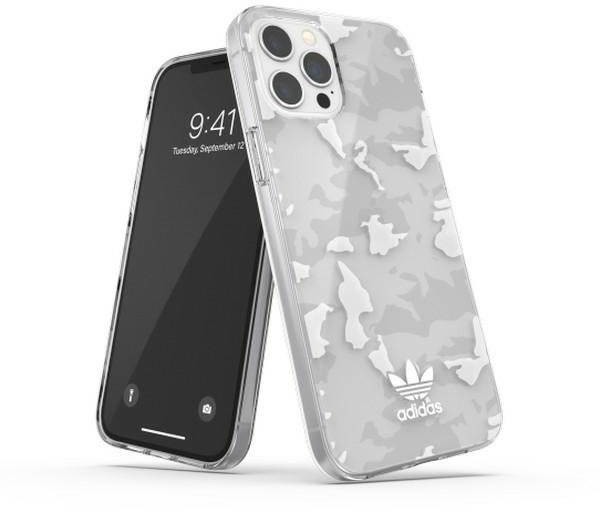Adidas OR SnapCase Camo iPhone 12 Pro Ma x przezroczysty/biały 43706 hurtel-89731-0