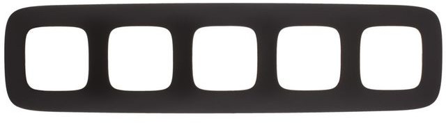 Legrand Ramka pięciokrotna VALENA ALLURE czarny mat