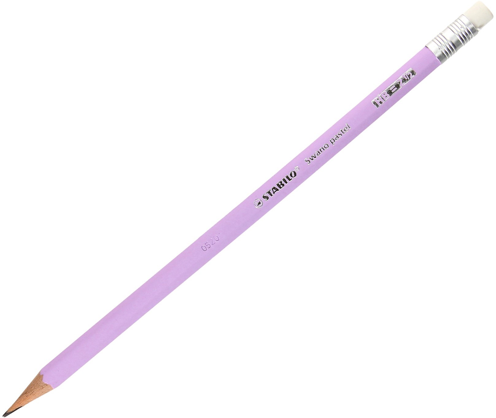Stabilo SCHWAN Ołówek z gumką HB lila Pastel Swano 4908/03
