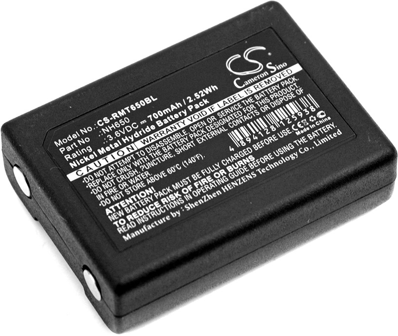 Cameron Sino Ravioli Joy NH650 700mAh 2.52Wh Ni-MH 3.6V CS-RMT650BL
