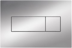 DEANTE CST 051P Przycisk sterujący Slim Nero do stelaży WC chrom
