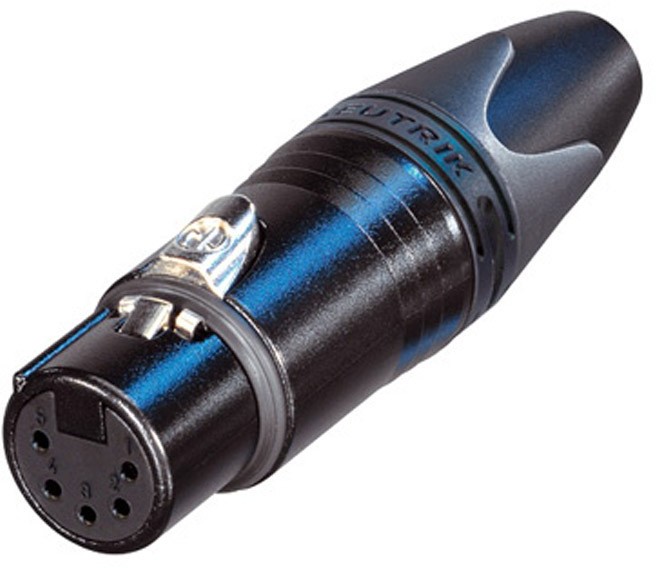 Neutrik Neutrik NC5FXX-BAG - XLR Panel-Mount Connector 5 Pin, male